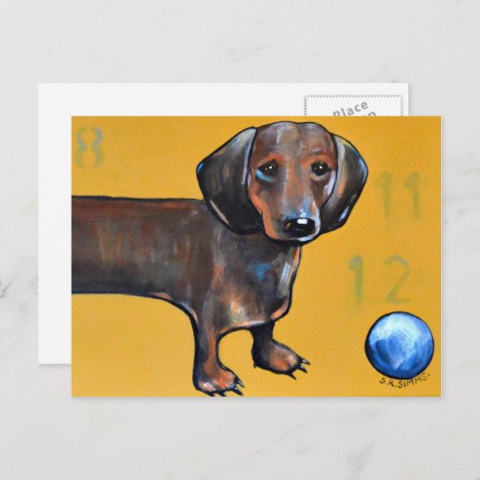 Frank. Briefkaart (Voorkant / Achterkant)