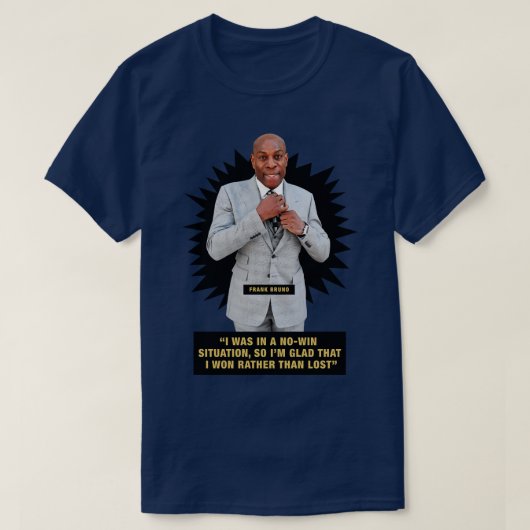 Frank Bruno T-shirt (Design voorkant)