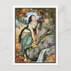 Frank C. Papé Pape - Ilya ontmoet Svyatogor Briefkaart