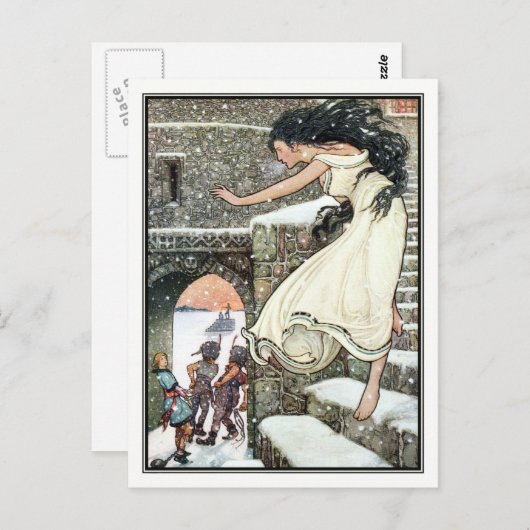 Frank C. Papé Pape - Quiet Dunai Briefkaart (Voorkant / Achterkant)