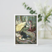 Frank C. Papé Pape - Quiet Dunai Briefkaart (Staand voorkant)