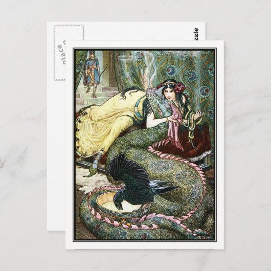 Frank C. Papé Pape - Quiet Dunai Briefkaart (Voorkant / Achterkant)