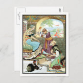 Frank C. Papé Pape - Russisch verhaal Briefkaart (Voorkant / Achterkant)