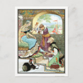 Frank C. Papé Pape - Russisch verhaal Briefkaart (Voorkant)