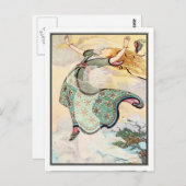 Frank C. Papé Pape - Whirlwind the Whistler Briefkaart (Voorkant / Achterkant)