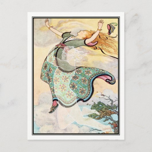 Frank C. Papé Pape - Whirlwind the Whistler Briefkaart (Voorkant)