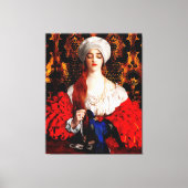 FRANK CADOGAN COWPER - DE BLAUWE VOGEL - 1918 - CANVAS AFDRUK (Voorkant)