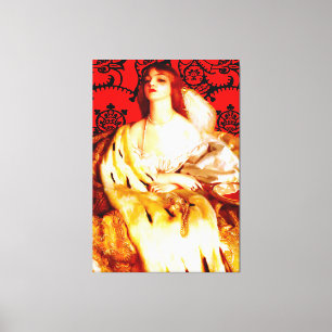 FRANK CADOGAN COWPER - IJDELHEID 1919 prerafaëliet Canvas Afdruk