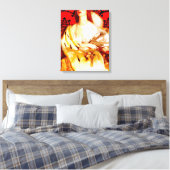 FRANK CADOGAN COWPER - IJDELHEID 1919 prerafaëliet Canvas Afdruk (Insitu (Slaapkamer))