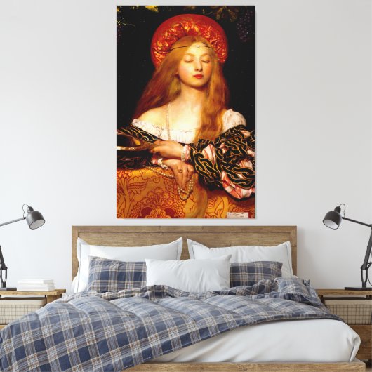 FRANK CADOGAN COWPER | VANITY 1907 Pre-Raphaeliete Canvas Afdruk (Insitu (Slaapkamer))