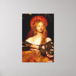 FRANK CADOGAN COWPER   VANITY 1907 Pre-Raphaeliete Canvas Afdruk