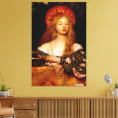 FRANK CADOGAN COWPER | VANITY 1907 Pre-Raphaeliete Canvas Afdruk (Insitu (Woonkamer))