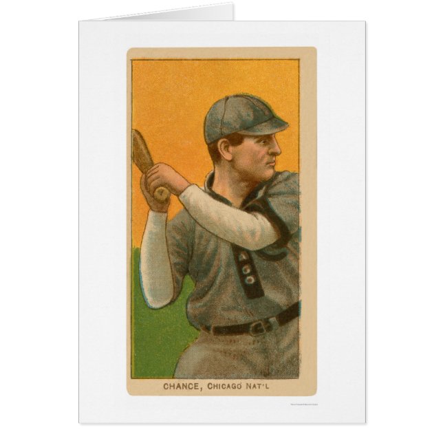 Frank Chance Baseball 1909 (Voorkant)