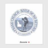 Frank Church-River of No Return WA (BG) Sticker (Vel)