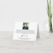 Frank de Kikker bedankkaart (Achterkant)