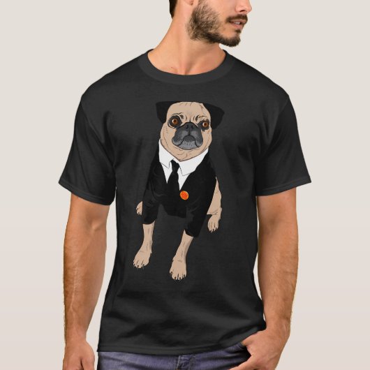 Frank de Pug T-shirt (Voorkant)