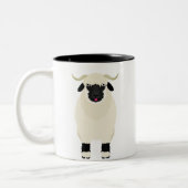 Frank de Valais Black Nose Sheep-Coffee Mok (Links)