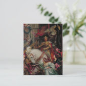 Frank Dicksee - Het Twee Kronen Briefkaart (Staand voorkant)