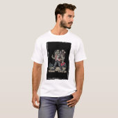Frank Einstein Funny Science Frankenstein Mashup A T-shirt (Voorkant volledig)