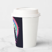 Frank en kat Salem papieren koffiekopje Papieren Bekers (Links)