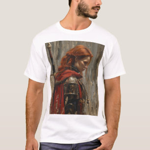Frank Frazetta Jong Roodharige Vrouw Olieverfschil T-shirt