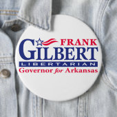 Frank Gilbert voor Gouverneur Ronde Button 6,0 Cm (In situ)