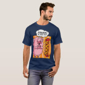 Frank is dat je hotdog hotdog cadeau leuk vindt. t-shirt (Voorkant volledig)