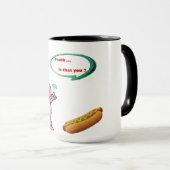 Frank, ? jij grappige mokken? mok (Voorkant rechts)