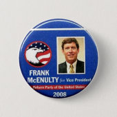 Frank McEnulty voor Vice President Button (Voorkant)