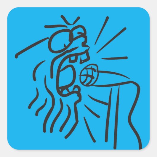 Frank Moore Chapped Lap stickers (Voorkant)