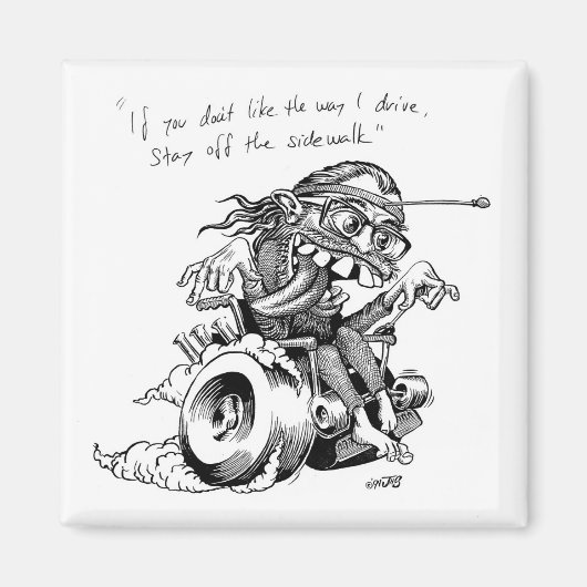 Frank Moore Magneet (Voorkant)