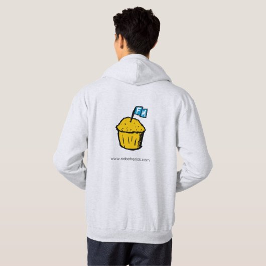 Frank Muffin Hoodie (Achterkant volledig)