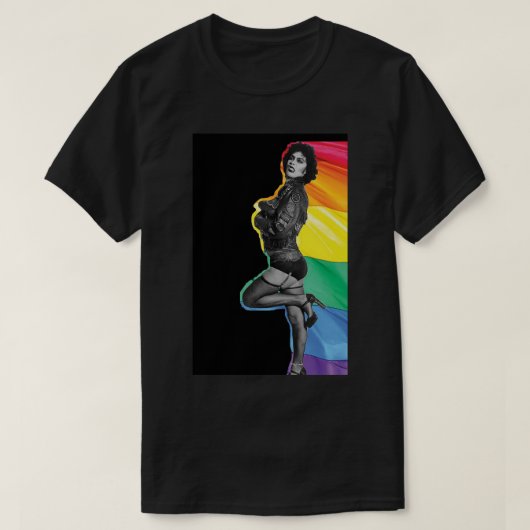 Frank N Furter LGBTQ+ Pride iPhone Case T-shirt (Design voorkant)
