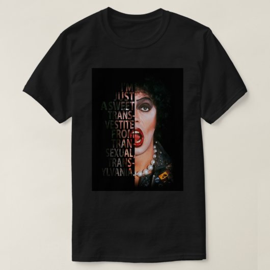 Frank N Furter Poster T-shirt (Design voorkant)