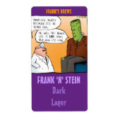 Frank N Stein Bierlabels Etiket (Voorkant)