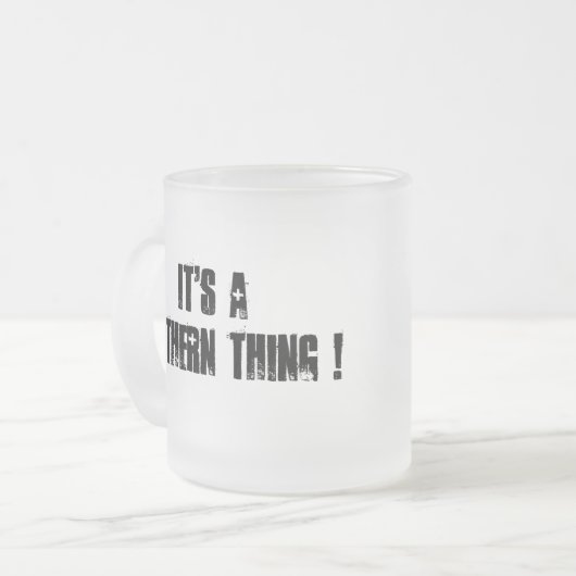 Frank Pilgrim Coffee Mok (Voorkant links)