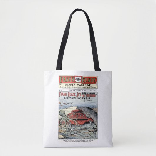 Frank Read Jr Futurist Sci-Fi Tote Bag (Voorkant)