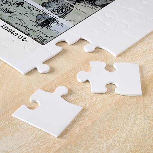 Frank Read Jr Futurist Sci-Fi, uitgave 1-8, 1902 Legpuzzel (Zijkant)