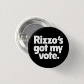 Frank Rizzo 1968 Campaign Button (Voorkant /achterkant)