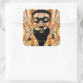 Frank Silvah UL Edition (sticker) Vierkante Sticker (Tas)