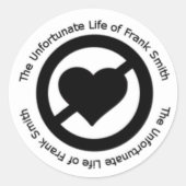 Frank Smith Ronde Sticker (Voorkant)