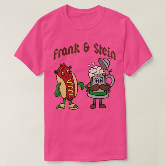Frank & Stein Oktoberfest German Beer Festival T-shirt (Design voorkant)