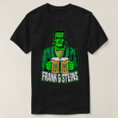 Frank & Steins St. Patrick's Day Frankenstein Mons T-shirt (Design voorkant)