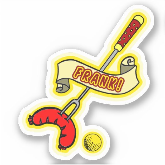 Frank. Sticker (Voorkant)
