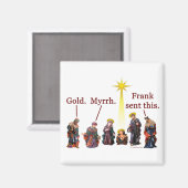 Frank stuurde dit door magneet (Voorkant / Achterkant)