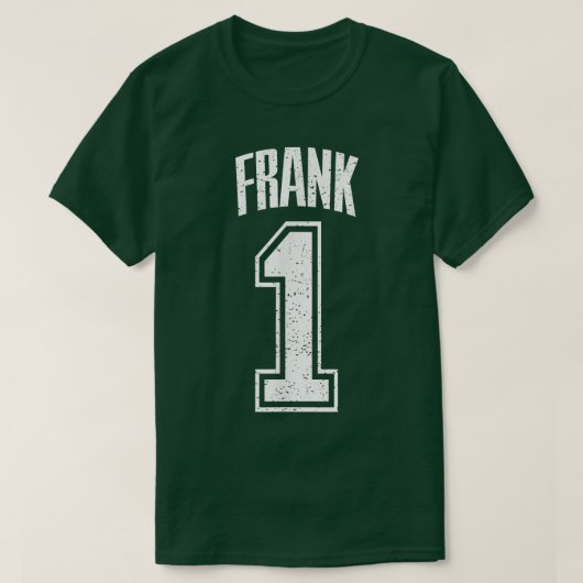 Frank Supporter Number 1 Greatest Fan T-shirt (Design voorkant)