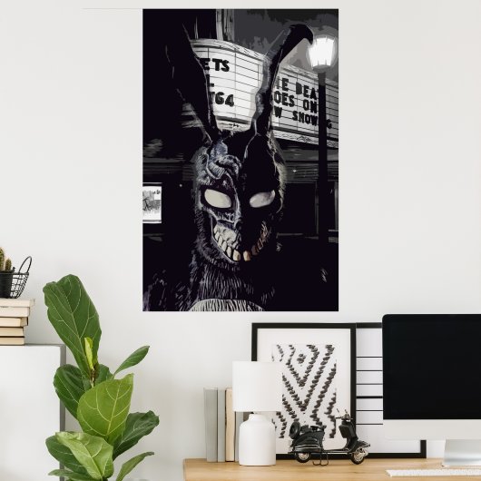 Frank The Bunny Poster (Thuiskantoor)