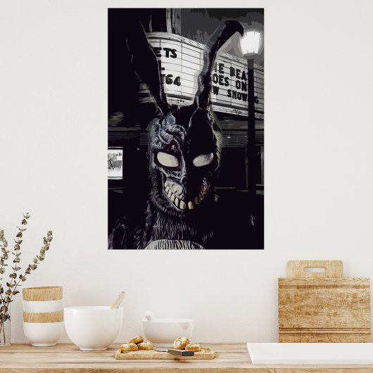 Frank The Bunny Poster (Keuken)