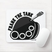 Frank The Tank Logo Muismat (Met muis)