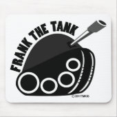 Frank The Tank Logo Muismat (Voorkant)